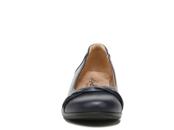 ライフストライド レディース シューズ スリッポン・ローファー LifeStride Impact Wedge SlipOn Blue ブルー