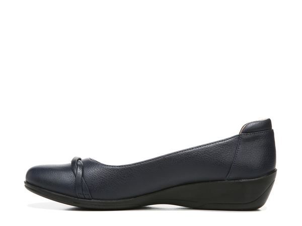 ライフストライド レディース シューズ スリッポン・ローファー LifeStride Impact Wedge SlipOn Blue ブルー