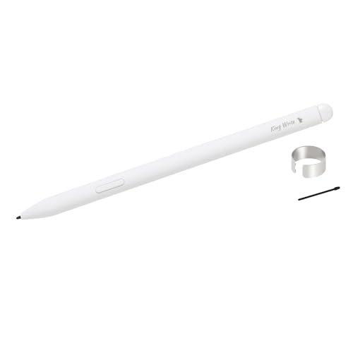 MR05 白 Galaxy Note | 富士通 Quaderno クアデルノ (Gen.2/Gen.3C) 用EMRスタイラスペン 高精度 最大4096レベル筆圧対応 パームリジェクション対応 消しゴム機能対応ｍａ