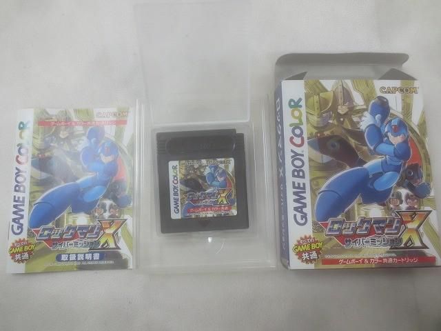良品 ゲーム ゲームボーイ ソフト カラー ロックマンX サイバー