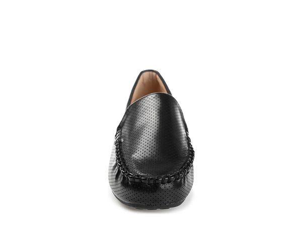 ジュルネ コレクション レディース シューズ スリッポン・ローファー Journee Collection Halsey Loafer Black ブラック