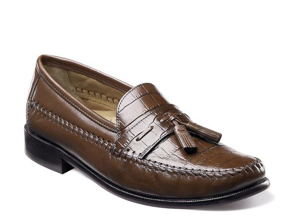 フローシャイム メンズ シューズ スリッポン・ローファー Florsheim Pisa Moc Toe Loafer Brown ブラウン