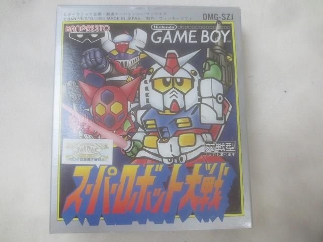 ゲーム ゲームボーイ ソフト スーパーロボット大戦 箱 ハガキ 説明書付き 中古品