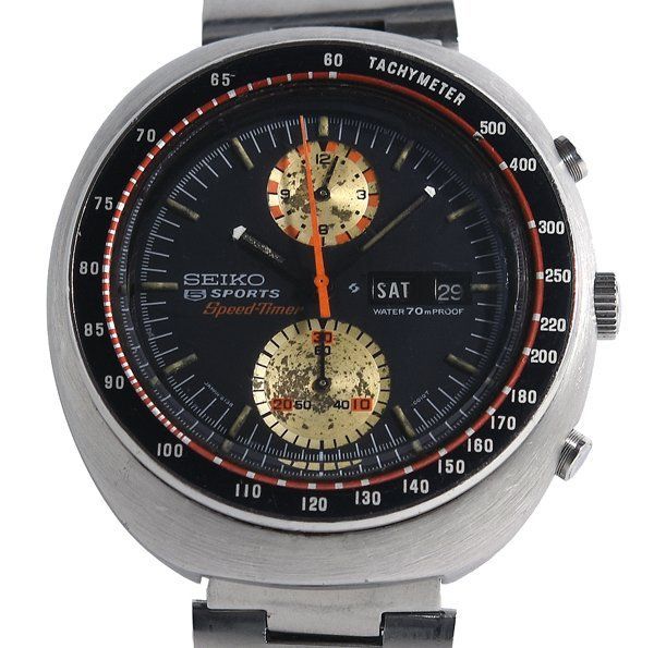 SEIKO セイコー 5スポーツ スピードタイマー 6138-0010 UFO 自動巻き メンズ