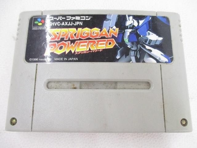 中古品 ゲーム スーパーファミコン ソフト スプリガン・パワード SPRIGGAN POWERED