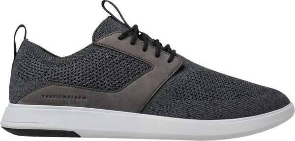 トラビスマヒュー メンズ アンダーウェア 靴下 TravisMathew The Modern One Spikeless Golf Shoes Heather Grey Pinstripe グレー
