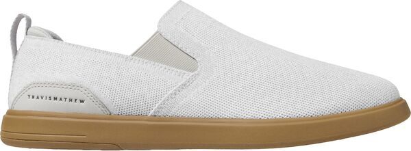トラビスマヒュー メンズ アンダーウェア 靴下 TravisMathew Mens The Modern SlipOn Golf Shoes Heather White ホワイト