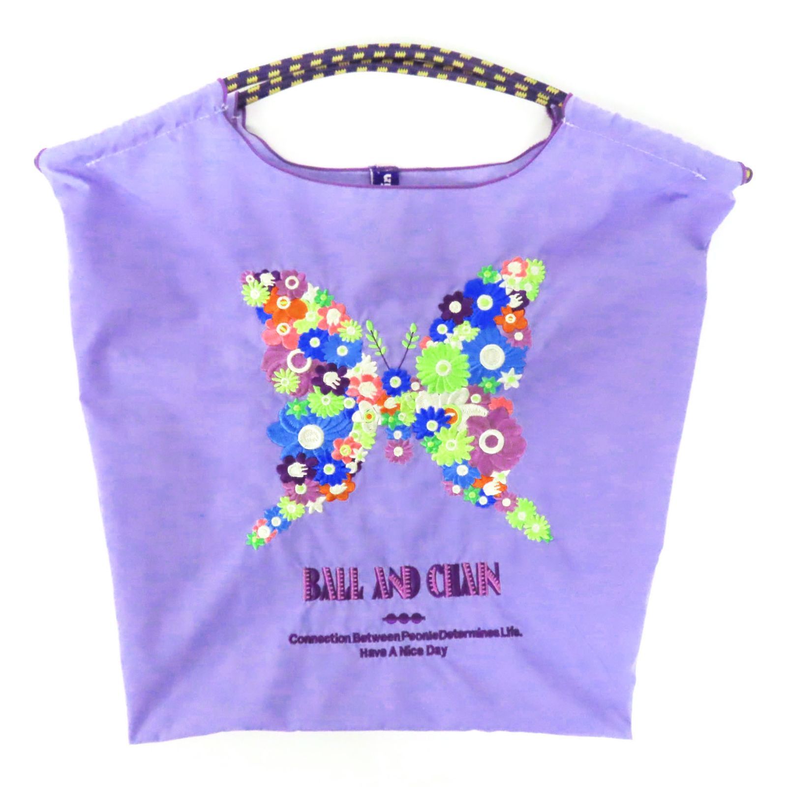 WE26274 極美品 Ball&Chain ボールアンドチェーン ナイロン トート 