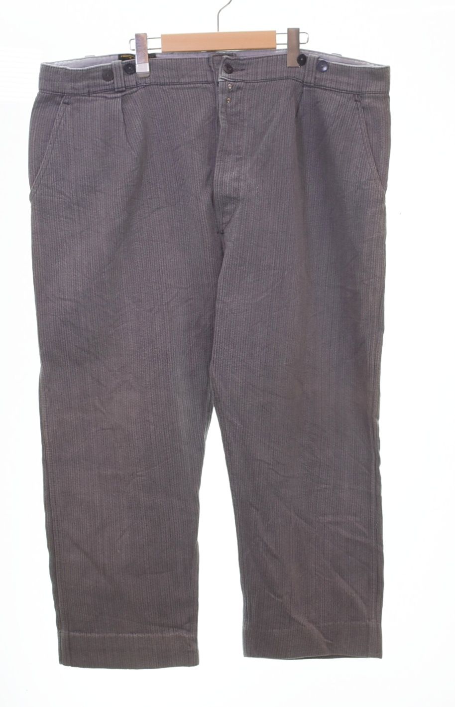 ヴィンテージ Vintage 50s French Vintage Cotton Pique Work Pants フレンチ ヴィンテージ コットン ピケ ワーク パンツ ボトムスその他 グレー 103MB-1007