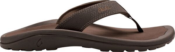 オルカイ メンズ シューズ サンダル OluKai Mens Ohana Flip Flop Dark JavaRay