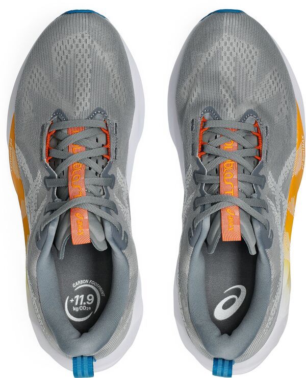 アシックス メンズ シューズ スニーカー ASICS Mens NOVABLAST 5 Running Shoes GravelWhite ホワイト