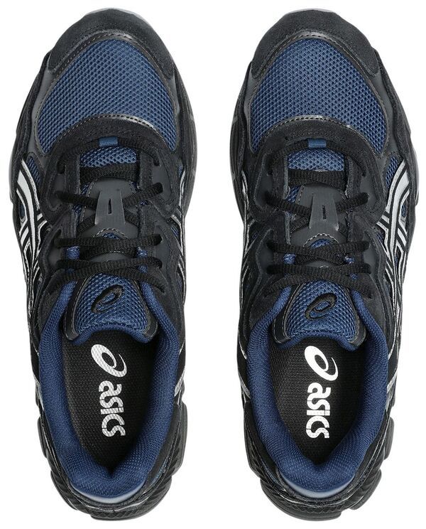 アシックス メンズ シューズ スニーカー ASICS Mens GELNYC Shoes BlueSilver ブルー アシックス メンズ シューズ スニーカー ASICS Mens GELNYC Shoes BlueSilver ブルー