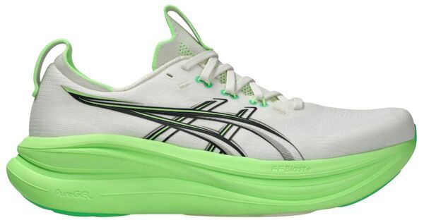アシックス メンズ シューズ スニーカー ASICS Mens GELNIMBUS 28 Running Shoes CreamBlack クリーム