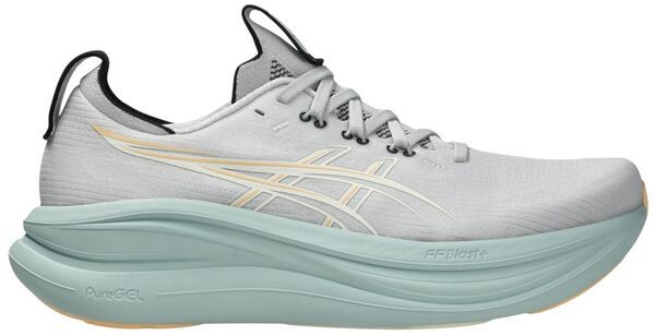アシックス メンズ シューズ スニーカー ASICS Mens GELNIMBUS 28 Running Shoes Cloud GreyCream クリーム