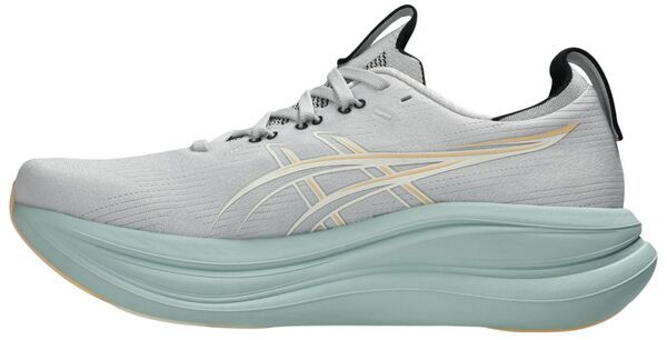 アシックス メンズ シューズ スニーカー ASICS Mens GELNIMBUS 28 Running Shoes Cloud GreyCream クリーム