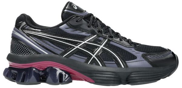 アシックス メンズ シューズ スニーカー ASICS Mens GELKINETIC FLUENT Running Shoes BlackBlackPink ブラック