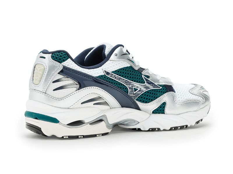 ミズノ メンズ シューズ スニーカー Mizuno Wave Rider 10 WhiteBaritone ホワイト