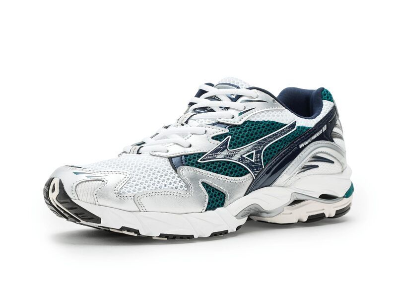 ミズノ メンズ シューズ スニーカー Mizuno Wave Rider 10 WhiteBaritone ホワイト