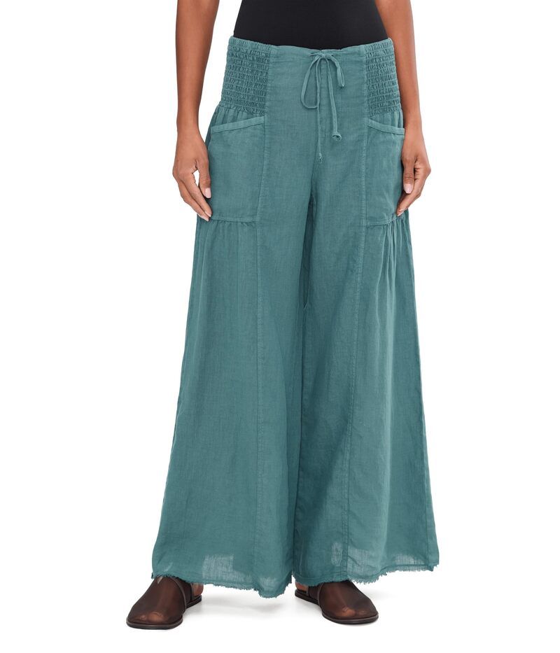 エックスシーブイアイ レディース ボトムス カジュアルパンツ ワイドレッグ XCVI Coleson Wide Leg Dark Night
