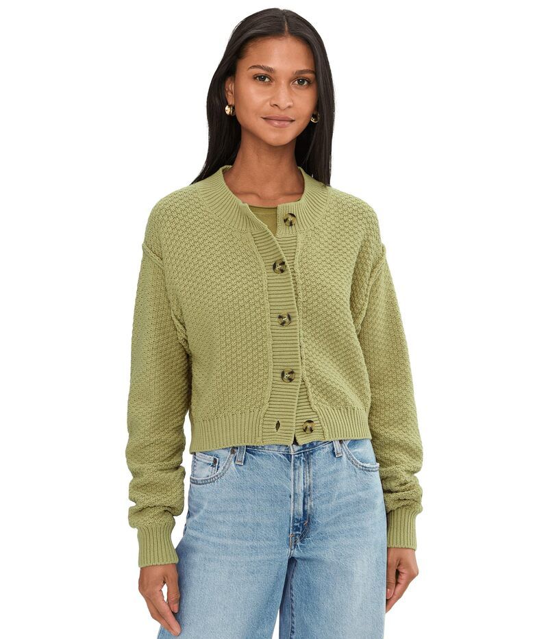 フリーピープル レディース アウター ニット・セーター Free People Lila Cardi Whispering Willow