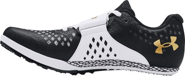 アンダーアーマー メンズ シューズ スニーカー Under Armour HOVR Skyline Long Jump Track and Field Shoes BlackWhiteGold ホワイ