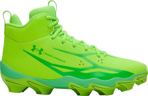 アンダーアーマー メンズ シューズ スニーカー Under Armour Spotlight HammerM Football Cleats GreenGreenGreen グリーン