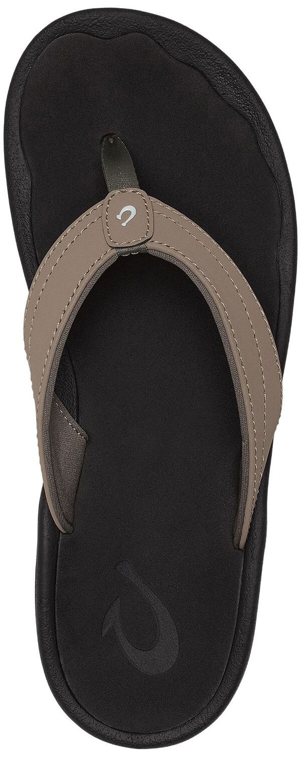 オルカイ レディース シューズ スニーカー OluKai Womens Ohana Flip Flop Warm TaupeBlack ブラック