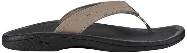 オルカイ レディース シューズ スニーカー OluKai Womens Ohana Flip Flop Warm TaupeBlack ブラック