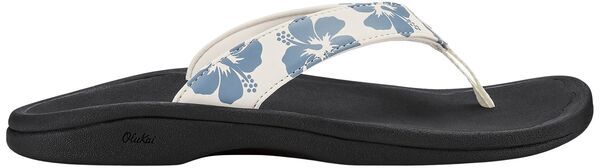 オルカイ レディース シューズ スニーカー OluKai Womens Ohana Flip Flop White SandPua ホワイト