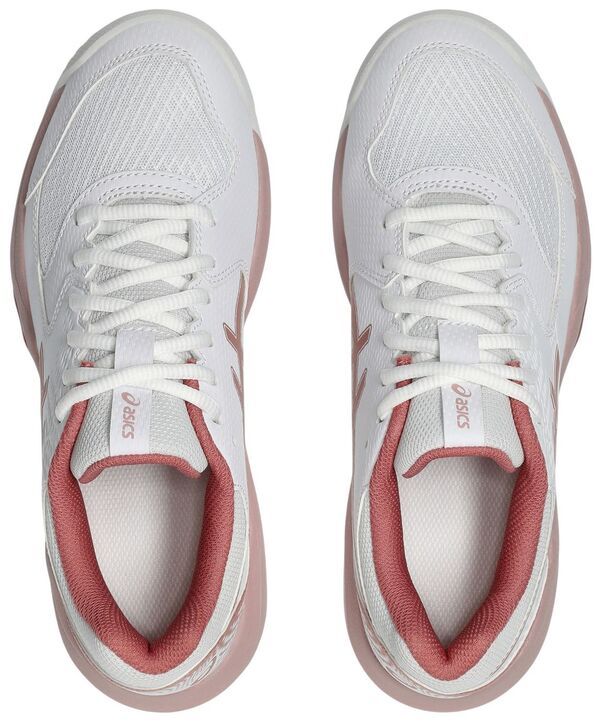 アシックス レディース シューズ スニーカー ASICS Womens GelDedicate 8 Tennishoes WhitePink ホワイト