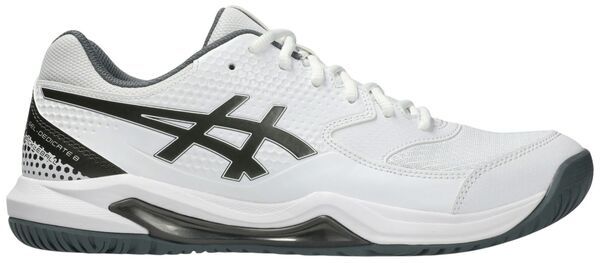 アシックス メンズ シューズ スニーカー ASICS Mens GelDedicate 8 Pickleball Shoes WhiteGunmetal ホワイト