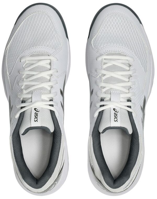 アシックス メンズ シューズ スニーカー ASICS Mens GelDedicate 8 Pickleball Shoes WhiteGunmetal ホワイト
