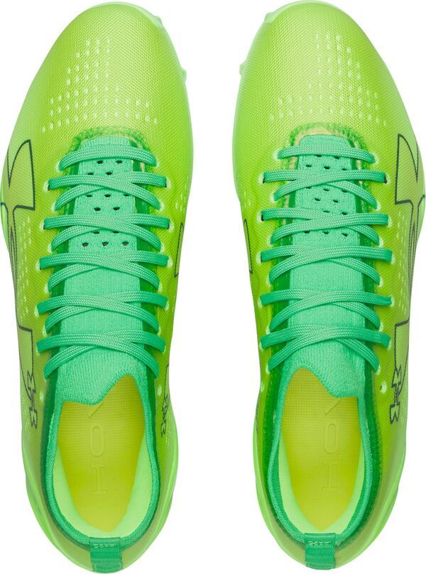アンダーアーマー レディース シューズ スニーカー Under Armour Blur Pro Football Cleats GreenGreenGreen グリーン