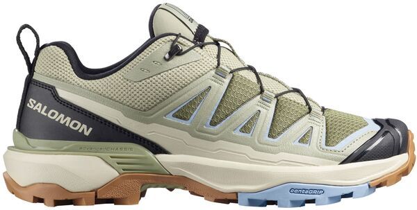 サロモン レディース シューズ スニーカー Salomon Womens X Ultra 360 Edge Hiking Shoes Deep Lichen GreenTeaBrunnera Blue