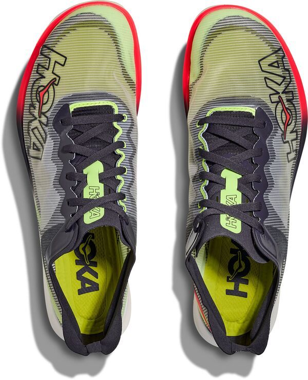ホカオネオネ メンズ シューズ スニーカー Hoka Cielo FlyX Lite Track and Field Shoesquid InkNeon Yuzu