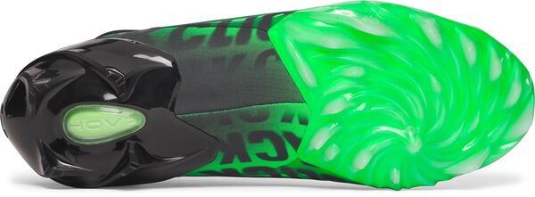 アンダーアーマー メンズ シューズ スニーカー Under Armour Spotlight Pro PTH Football Cleats GreenBlackSilver ブラック