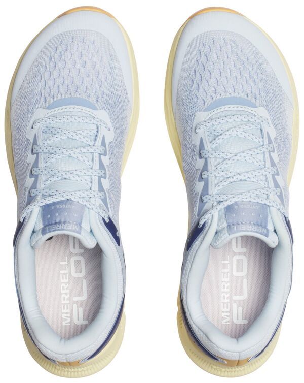 メレル レディース シューズ スニーカー Merrell Womens Antora 4 Trail Shoes Ice Blue ブルー