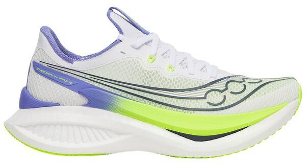サッカニー レディース シューズ スニーカー Saucony Womens Endorphin Pro 5 Running Shoe WhiteIolite ホワイト
