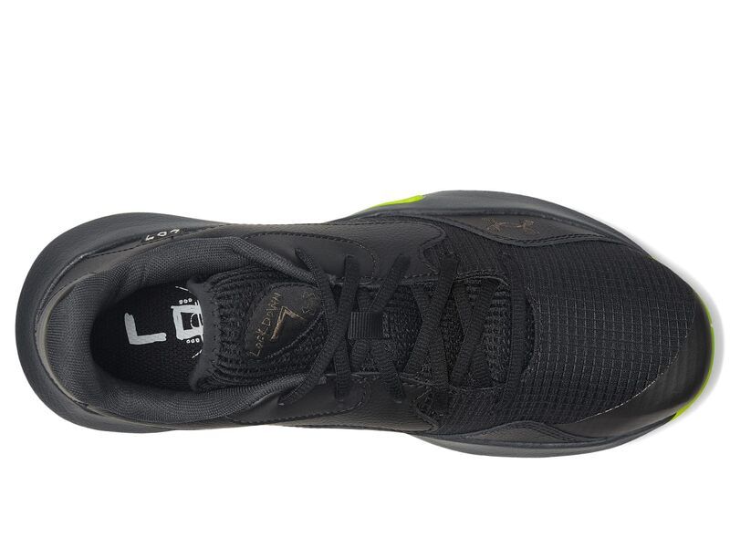 アンダーアーマー メンズ シューズ スニーカー ダウン Under Armour Lockdown 7 Low BlackBlackMetallic Black ブラック