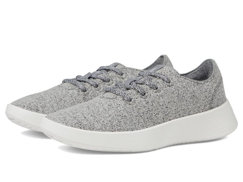 オールバーズ レディース シューズ スニーカー ウール Allbirds Wool Runner Go Medium Grey Blizzard グレー