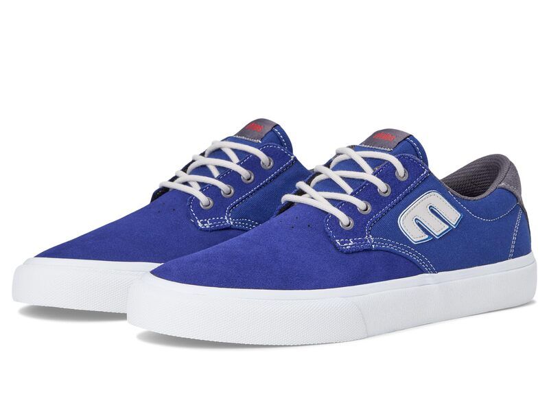 エトニーズ メンズ シューズ スニーカー プラスサイズ etnies Barge Plus NavyDark GreyBlue グレー