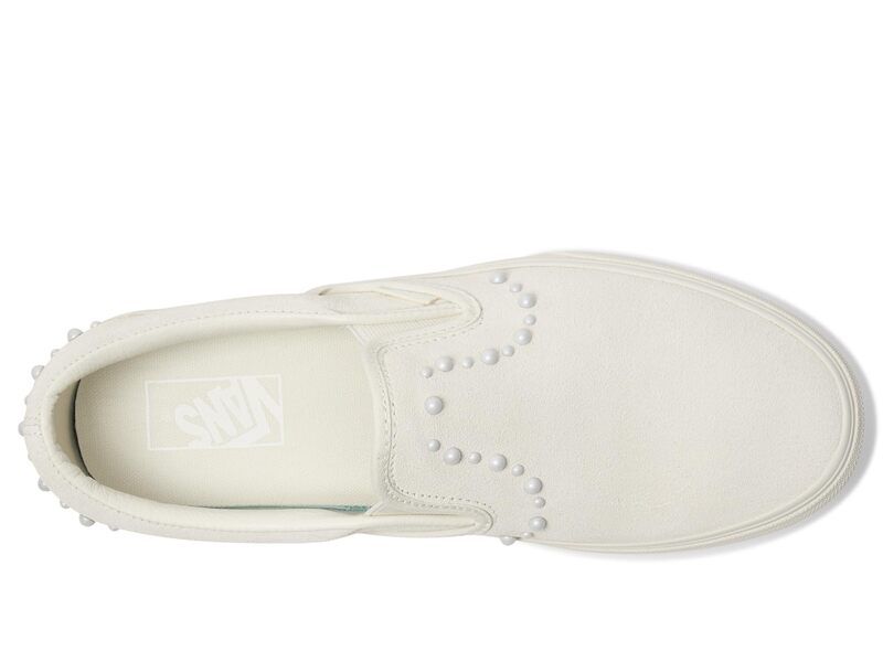 バンズ メンズ シューズ スニーカー プラットフォーム Vans Classic SlipOn Platform Pearls Marshmallow