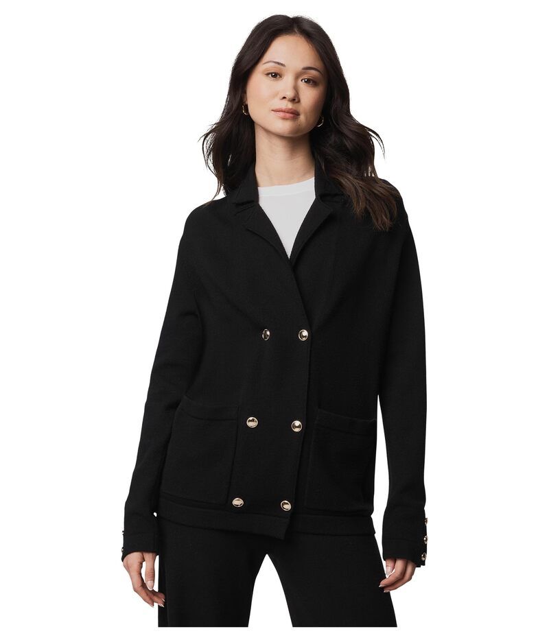 スプレンディット レディース アウター コート セーター ブレザー Splendid Hannah Sweater Blazer Black ブラック