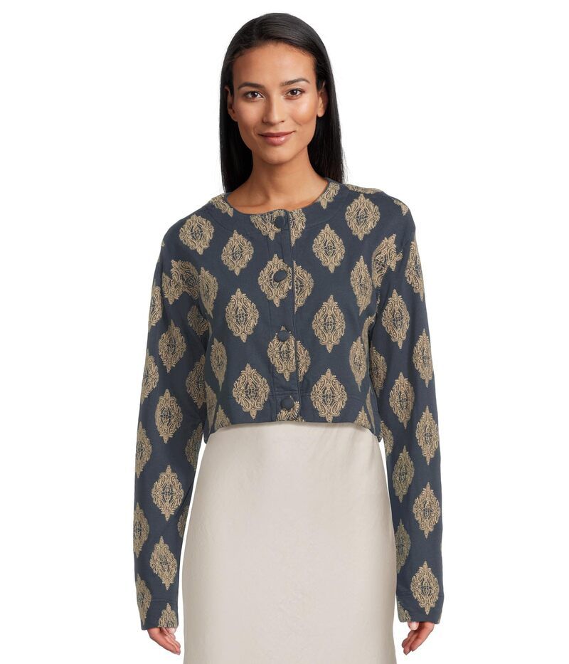 スプレンディット レディース アウター コート ジャケット Splendid Estelle Jacket Ice NavyCamel ネイビー