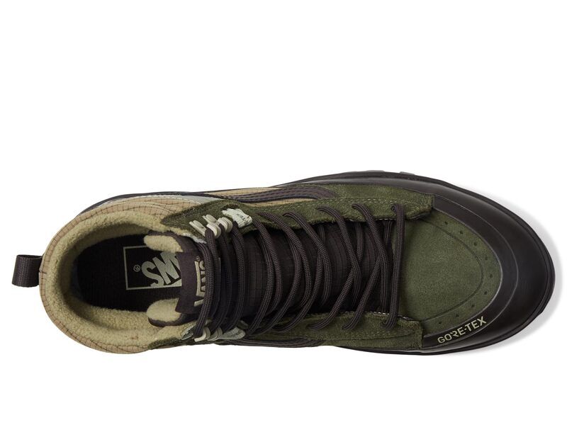 バンズ メンズ シューズ スニーカー Vans MTE SK8HiR GORETEXR Insulatedark GreenDark Brown グリーン バンズ メンズ シューズ スニーカー Vans MTE SK8HiR GORETEXR Insulatedark GreenDark Brown グリーン