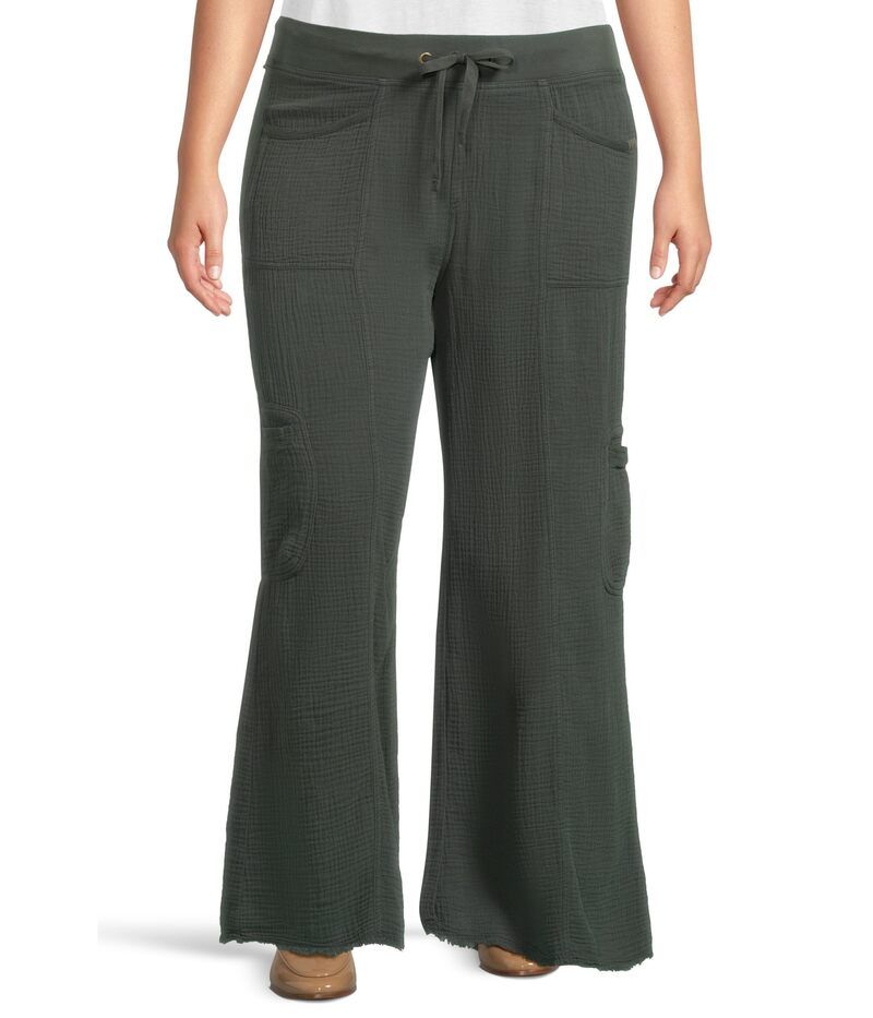 エックスシーブイアイ レディース ボトムス カジュアルパンツ ワイドレッグ XCVI Rizal Wide Leg Silken Pine