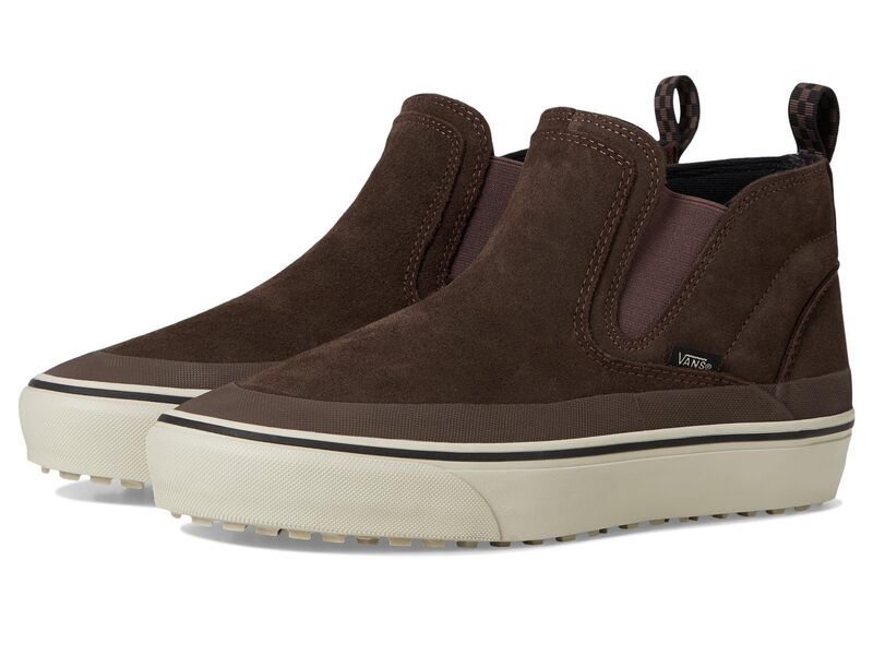 バンズ メンズ シューズ スニーカー Vans Mte MidSlip Insulated Brown ブラウン
