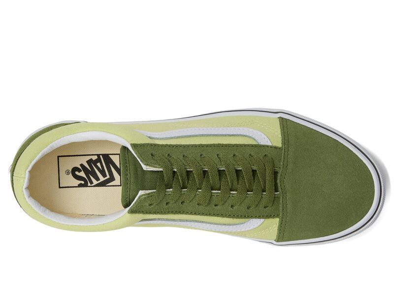 バンズ メンズ シューズ スニーカー Vans Old Skool Shadow Lime ライム