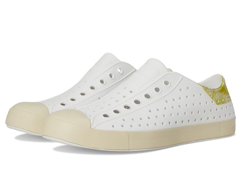 ネイティブ シューズ メンズ シューズ スニーカー Native Shoes Jefferson Wanderfoam Block Shell White Bone White Seaweed Pal