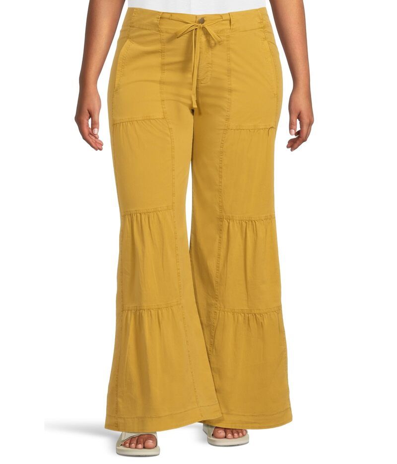 エックスシーブイアイ レディース ボトムス カジュアルパンツ ワイドレッグ XCVI Terraced Wide Leg Pants Radiance
